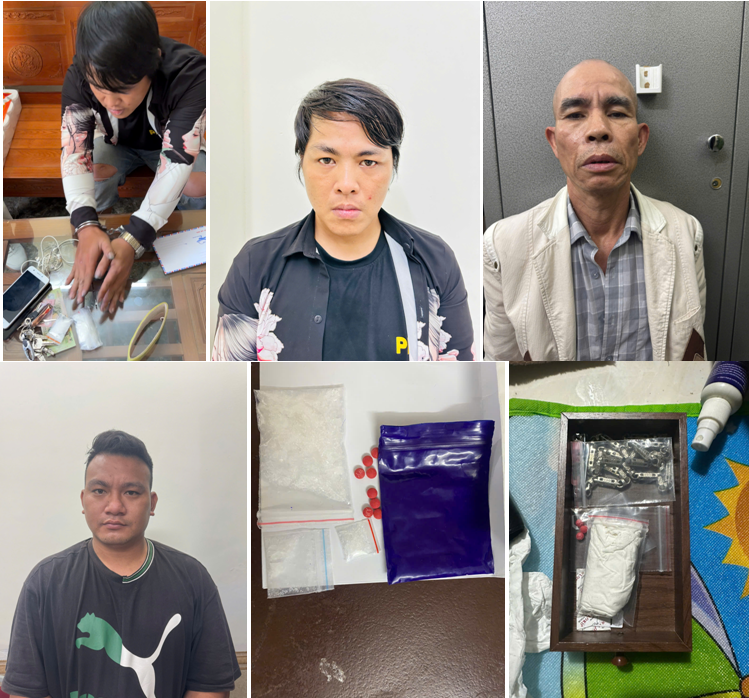 Phòng Cảnh sát điều tra tội phạm về ma túy: Tạm giữ hình sự 3 đối tượng có hành vi Mua bán trái phép chất ma túy